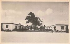 Hillsboro Motel Pompano Beach Florida FL Roadside Linen 1954 Postcard picture