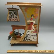 Vintage Japanese Figure Diorama Light Box TESTED picture