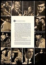 1965 CBS Television Stations Vintage PRINT AD Samuel Goldwyn Classic Movies picture