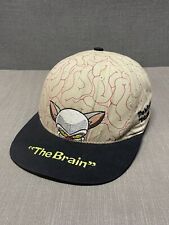 Vintage Pinky and The Brain Hat Cap Mens Animaniacs Warner Bros Studio Snapback picture