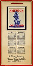 America on Guard - Advertising Art Calendars picture