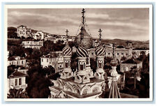 c1940's Dome Of Russian Church And Casino San Remo Italy Vintage Postcard picture
