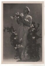 1957 Galina ULANOVA as Giselle Russian Kirov BALLET Dancer Soviet OLD Postcard picture