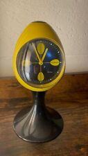 Vintage FLORN Pedestal Clock, Space Age, Retro, WEST GERMANY picture