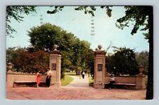 Kent OH, Kent State University, Prentice Gate, Ohio c1960 Vintage Postcard picture