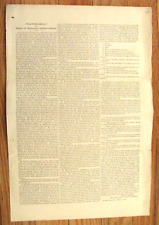 SANITARY FAIR CIVIL WAR DISABLED SOLDIERS HOME BROADSIDE 1865 picture