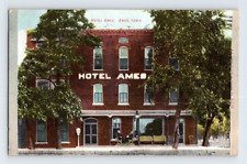 1909. HOTEL AMES. AMES, IOWA. POSTCARD FX24 picture