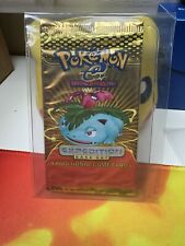 Pokémon 2002 Expedition Booster Pack OPENED Venusaur EMPTY Wrapper - No Cards picture