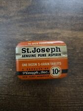 Vintage St Joseph Genuine Pure Aspirin Tin – 10 ¢ Tin picture