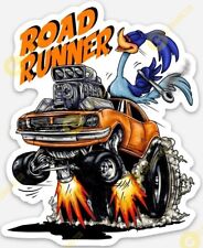 Muscle Car Road Runner MAGNET - Ratfink Style American Made Car Show Rat Fink  picture
