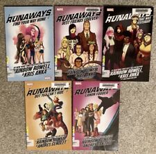Runaways Vols. 1 thru 5: Home, Friends, Yesterday, Hide, Canon - Ex-Library picture