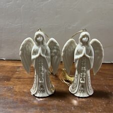Lot Of 2 Lenox Holiday Ornament 1998 Annual Angel picture
