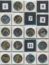 Batman - 1966 METAL BATCOINS PARTIAL SET, Space Magic, 15 of 20 Coins, CLEAN picture