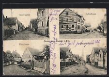 CPA Musig i. Els., Ostergasse, schoolhouse, parish house, main street  picture