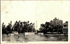 1920'S. COTTAGE ROW, LAKE ODESSA, MICHIGAN. POSTCARD. PL6 picture