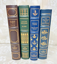 4 Franklin Library Books, Limited Editions Leather Bound 22K Gold Gilt picture