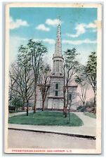 c1910's Presbyterian Church Sag Harbor Long Island New York NY Antique Postcard picture