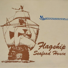 1970s Flagship Seafood House Restaurant Menu Clearwater Tampa Bay Area Florida picture