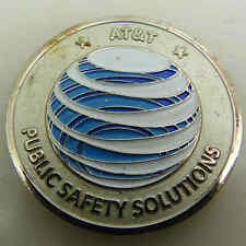AT T PUBLIC SAFETY SOLUTIONS NG-911 CAD MAPS MOBILE RMS OMS CHALLENGE COIN picture