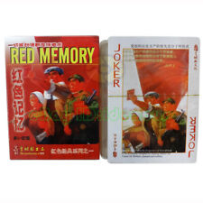 Playing card/Poker Deck 54 cards of  Red Memory of Chinese Cultural Revolution picture