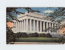 Postcard Vista Of Lincoln Memorial, Washington, District of Columbia picture