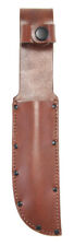 World War Two Era Brown Leather Sheath for US Navy Mark 1 MK 1 Knife picture