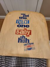 vintage PEPSI picnic basket diet Pepsi You Got The Right One Baby Uh Huh Rare picture