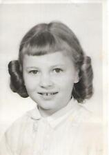 YOUNG GIRL Vintage Portrait FOUND PHOTOGRAPH Black And White ORIGINAL 312 50 K picture