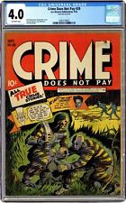 Crime Does Not Pay #29 CGC 4.0 1943 0285779003 picture