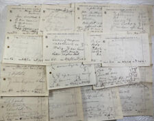 100 Prescriptions Medical Pharmcy Rx 1900s Ephemera Paper Note Pad #2 picture