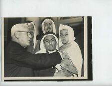 1957 SAUDI ARABIA PRINCE MASHUR ORIGINAL PHOTO  VINTAGE c picture