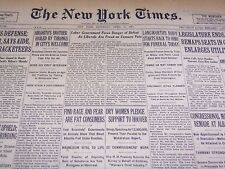 1931 APRIL 11 NEW YORK TIMES - DRY WOMEN PLEDGE SUPPORT TO HOOVER - NT 2222 picture
