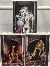 Chaos Comics - Mischeif Night Covers - Lady Death, Purgatori, Bad Kitty picture