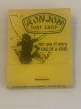 Vintage Ron Jon Surf Shop Matchbook Matches Ad Souvenir Full Unstruck Collect picture