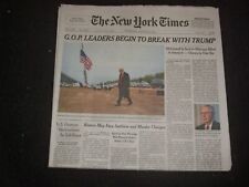 2021 JANUARY 13 NEW YORK TIMES - G.O.P. LEADERS BEGIN TO BREAK WITH TRUMP picture