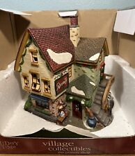 Holiday Time Village Collectibles The Pottery Shop Christmas Decor  picture