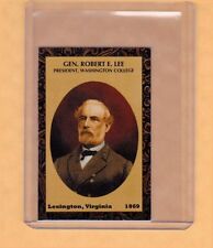 GENERAL ROBERT E LEE PRESIDENT OF WASHINGTON COLLEGE, LEGACY #7 / NM COND. picture