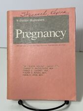 Vintage A Doctor Discusses Pregnancy 1980 Pink Medical Appointment picture