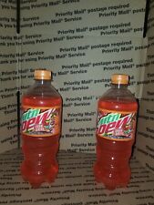 Two (2) Mountain Dew Overdrive - 20 oz Bottles - Limited Edition Discontinued picture