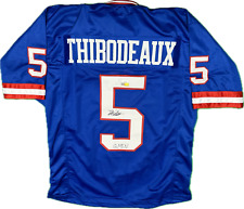 Kayvon Thibodeaux Autographed New York Custom Blue Football Jersey (JSA) picture