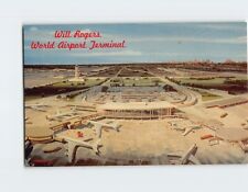 Postcard Will Rogers World Airport Terminal Oklahoma City Oklahoma USA picture