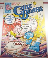 🌚🐻 CARE BEARS #110 MARVEL COMICS UK 1987 SCARCE LOW PRINT RUN ISSUE Fine- 5.5 picture
