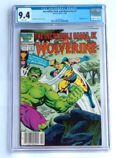 The Incredible Hulk and Wolverine #1 Wraparound CGC 9.4 White Pages Marvel 10/86 picture