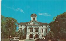 Brooks County Courthouse Quitman Georgia Built 1859 Vtg Postcard CP362 picture