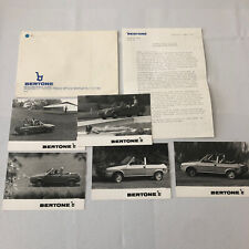 1979 Bertone Ritmo Cabriolet Convertible Press Kit with Photos Fiat Ritmo picture