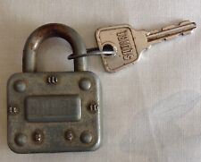 VINTAGE SQUIRE OF ENGLAND LOCK,LOCKABLE WITH KEY.GOOD CONDITION. picture