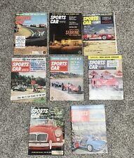 1961 LOT of 8 Sports Car Graphic Motor Magazine  Racing Stock Auto Sprints Indy picture