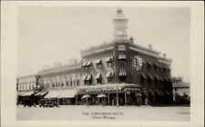Clinton Michigan MI Clintonian Hotel 1920s-30s Real Photo Postcard picture