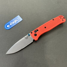 *Benchmade Bugout 535 CPM-S30V Stainless Steel Folding Knife-Orange Grivory~ picture
