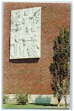 c1960's Memorial Center Mural Lafayette Indiana IN Unposted Vintage Postcard picture